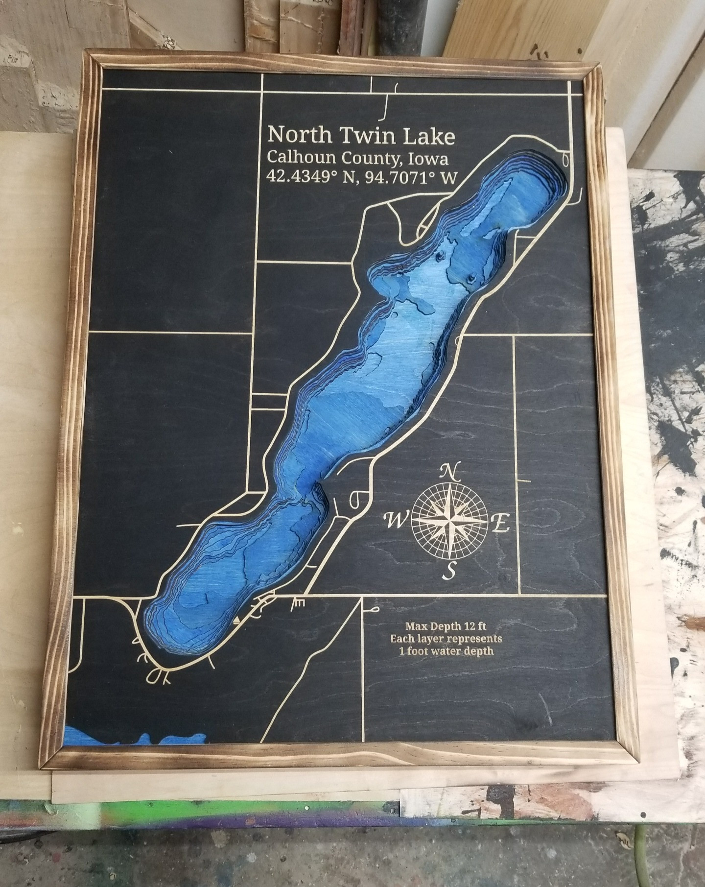 North Twin Lake black_torch frame