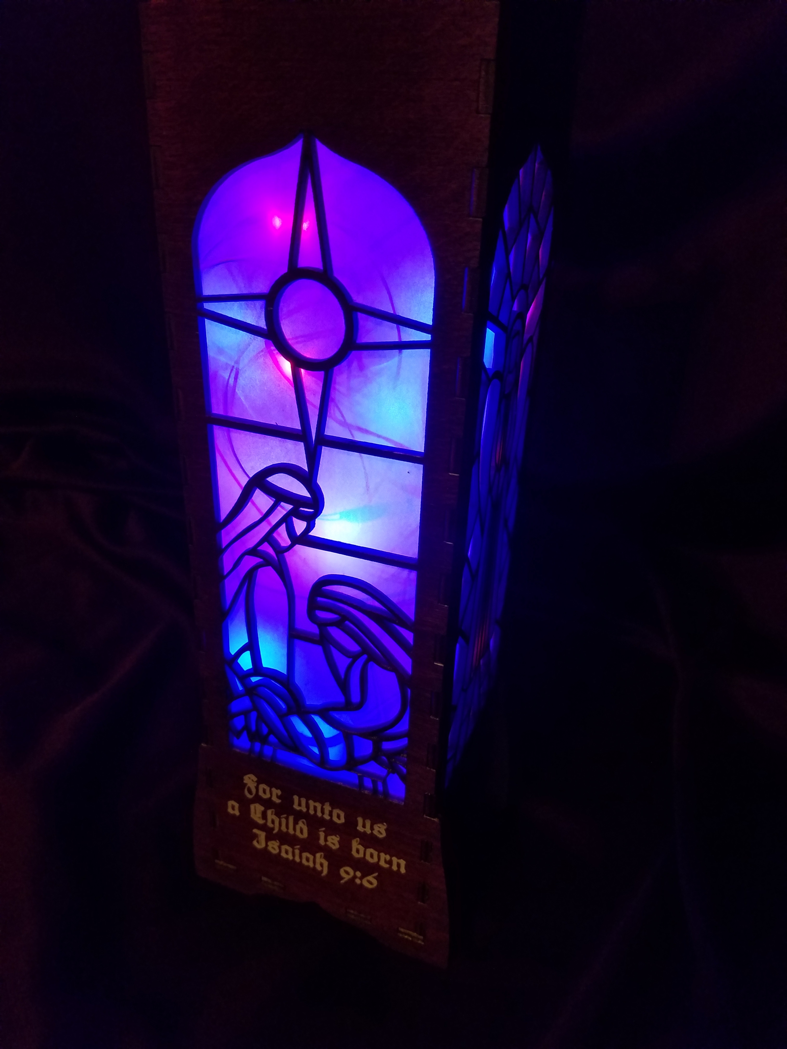 Wine box lantern - Nativity Multi String Lights 1
